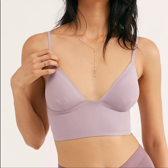 Free People Other - Free People Sage Longline Bralette Amethyst XS